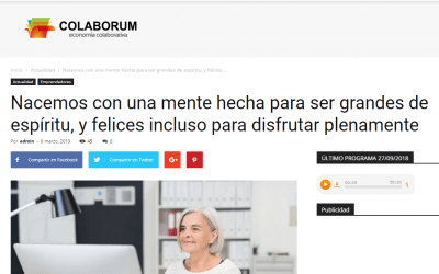 Colaborum, medio especializado en economía colaborativa, habla del «GuíaBurros: Mindfulness»